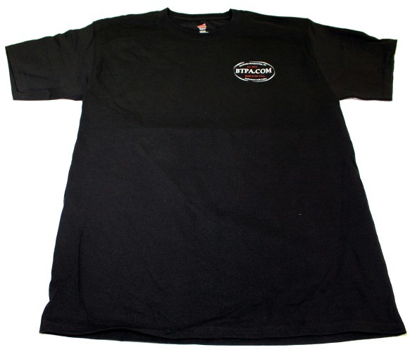 BTPA T-Shirt Black Front