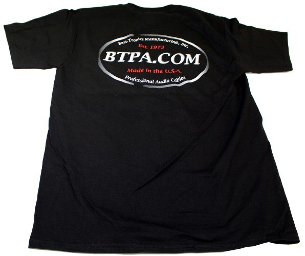 BTPA T-Shirt Black Rear