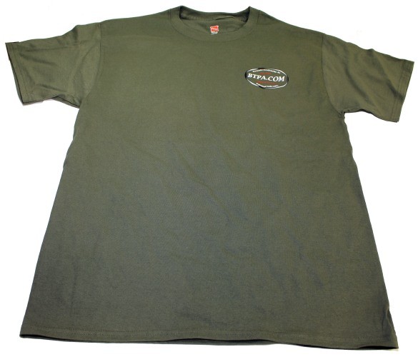 BTPA T-Shirt Green Front