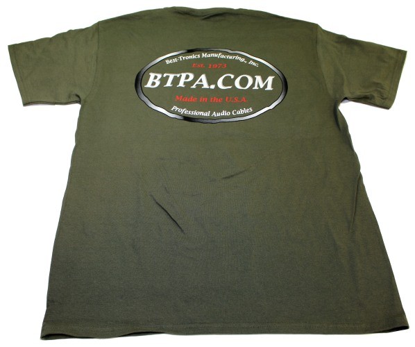BTPA T-Shirt Green Rear