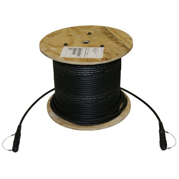 SMPTE Camera Cable on Wooden Reel