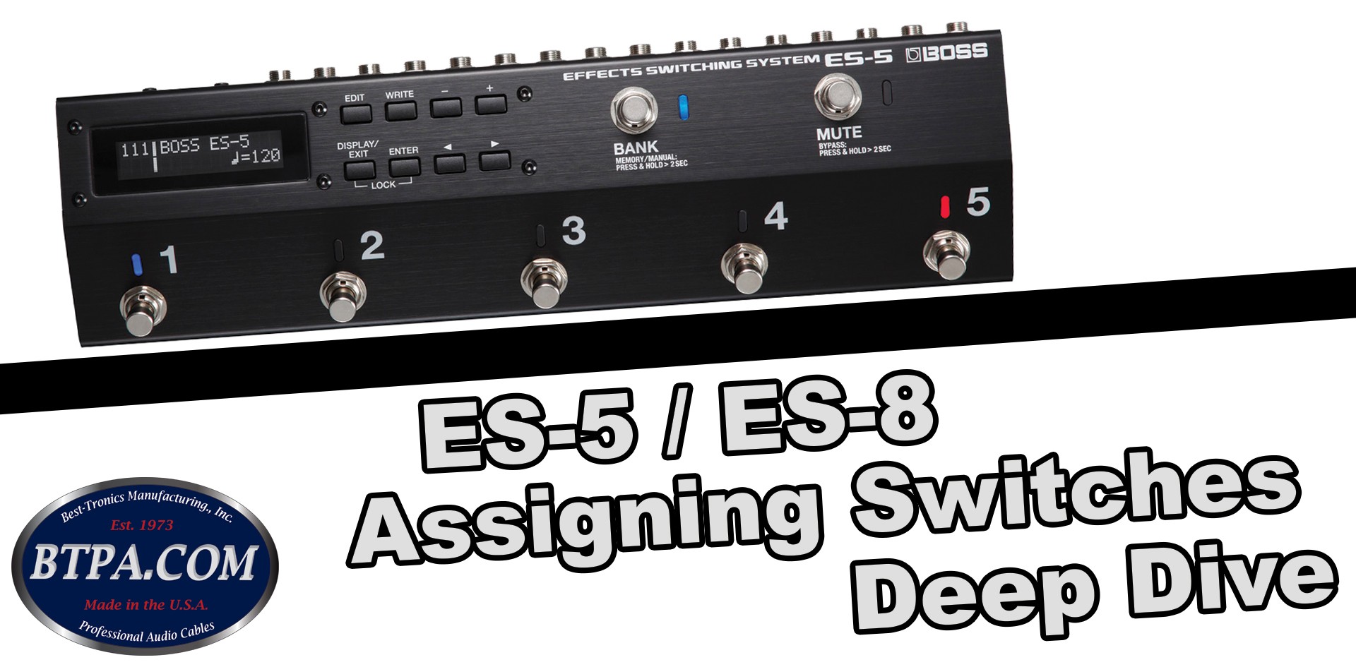 Boss "ES" Switcher Deep Dive | Assigning Switches & More!