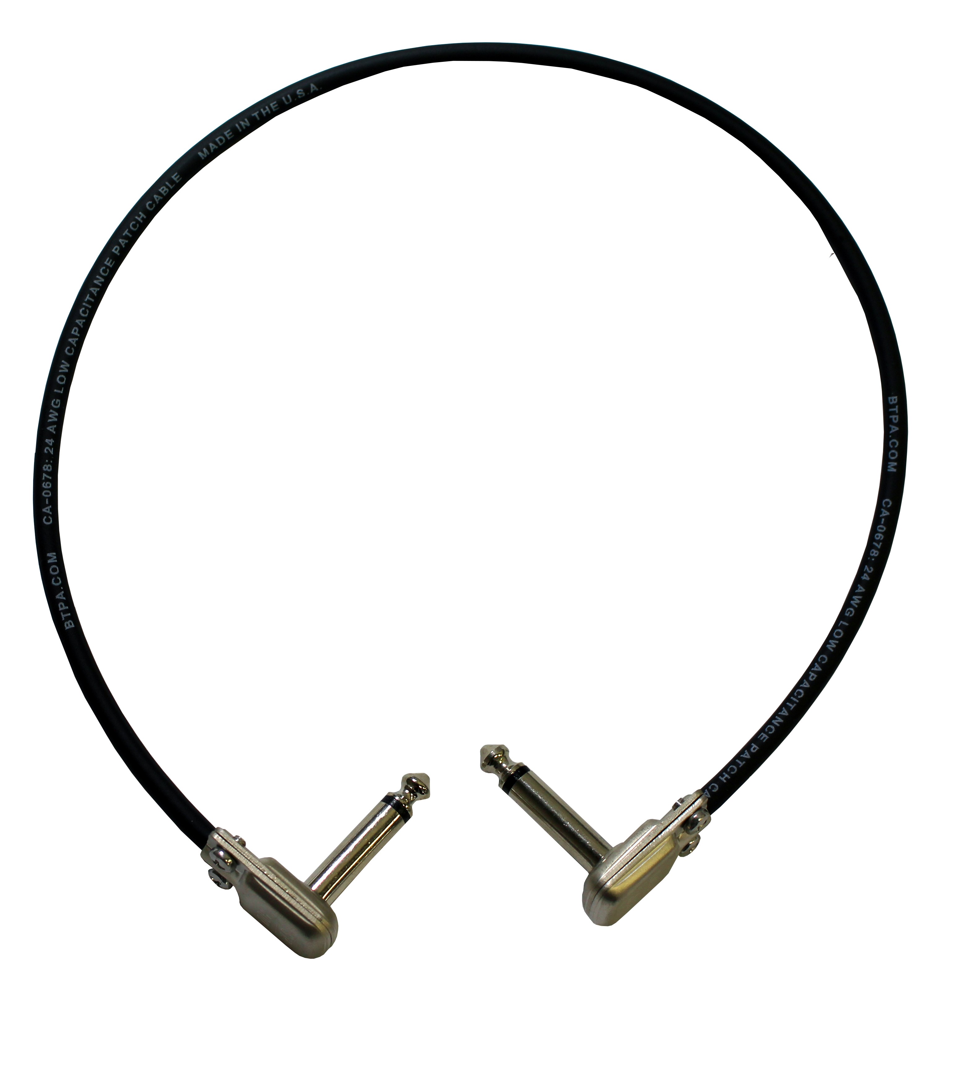 Evidence Audio Monorail Patch Cable ~ GLS Pancake or Straight Style connectors 