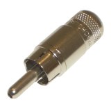 Switchcraft 3502 Short Handle RCA Plug