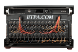 BTPA 6U Mixer Fly Rack with Midas M32C/DL32, wireless router, and 32 channel input split