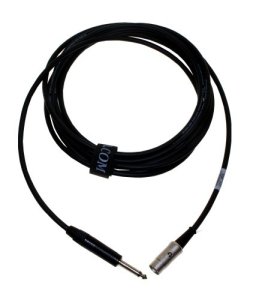 8 pin din to single 1/4" TS switching cable for the Mini Amp Gizmo and single channel amps