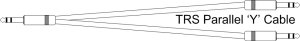 ADP19-XX TRS Parallel Splitter Cable