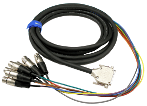 BTPA.com DB25 Male to XLR Female Studio Snake