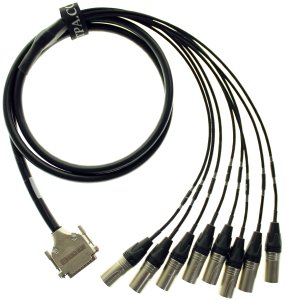 BTPA.com DB25 Male to XLR Male Studio Snake