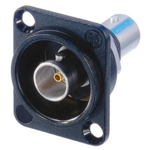 Neutrik NBB75DFIB-P 75 Ohm Isolated BNC Female To Female Feedthru Coupler