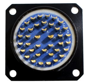 BT39CF Panel Mount Female 39 Pin W1 Style Connector