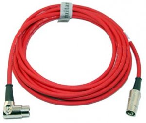 Right angle to straight 5 pin DIN MIDI Cable