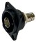 50 Ohm BNC Female To Female Feed Thru Coupler Mounted To Fit Neutrik D-Series Cut-Out