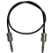 Straight to straight TRS patch cable using low profile SPS6-S connectors and CA-1007 cable