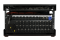 BTPA 6U Mixer Fly Rack back view with 32 channel input split and 1U panel for other necessary con...
