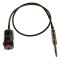 Locking Neutrik D-series panel connector to Square Plug SPS4 Small Straight 1/4" TS cable